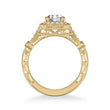 Load image into Gallery viewer, Artcarved &quot;Crystal&quot; Vintage Style Diamond Halo Engagement Ring
