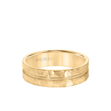 Load image into Gallery viewer, Artcarved &quot;Entrust&quot; Men&#39;s Hammered Finish Wedding Band
