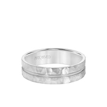 Load image into Gallery viewer, Artcarved &quot;Entrust&quot; Men&#39;s Hammered Finish Wedding Band
