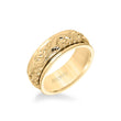 Load image into Gallery viewer, Artcarved &quot;Lyric&quot; Two Tone Engraved Wedding Band
