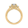 Load image into Gallery viewer, Artcarved &quot;Marlow&quot; Contemporary Three Stone Diamond Engagement Ring
