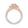 Load image into Gallery viewer, Artcarved &quot;Marlow&quot; Contemporary Three Stone Diamond Engagement Ring
