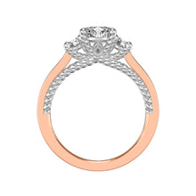 Load image into Gallery viewer, Artcarved &quot;Marlow&quot; Contemporary Three Stone Diamond Engagement Ring
