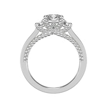 Load image into Gallery viewer, Artcarved &quot;Marlow&quot; Contemporary Three Stone Diamond Engagement Ring
