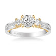 Load image into Gallery viewer, Artcarved &quot;Marlow&quot; Contemporary Three Stone Diamond Engagement Ring
