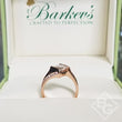 Load image into Gallery viewer, Barkev&#39;s Tension Twist Half Bezel Set Princess-Cut Diamond Engagement Ring
