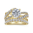 Load image into Gallery viewer, Gabriel &amp; Co. &quot;Zaira&quot; Curved Diamond Wedding Band
