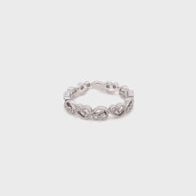 Load and play video in Gallery viewer, Kirk Kara &quot;Angelique&quot; Diamond Milgrain Scroll Work Wedding Band
