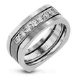 Load image into Gallery viewer, Simon G. Two-Tone Mens Round Cut Diamond Ring
