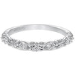 Load image into Gallery viewer, Artcarved &quot;Ruby&quot; Antique Style Diamond Scrollwork Wedding Band
