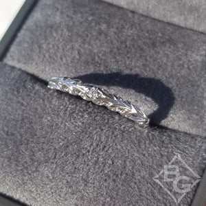 Artcarved "Tisha" Open Filigree Diamond Wedding Ring