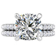 Load image into Gallery viewer, Ben Garelick 4 Carat Cushion Cut Orion Diamond Engagement Ring
