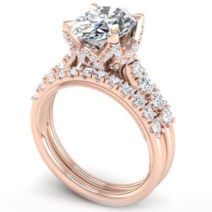 Ben Garelick Astra Galactic Head Diamond Engagement Ring