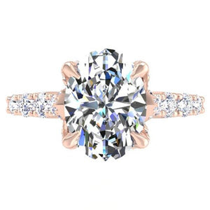 Ben Garelick Astra Galactic Head Diamond Engagement Ring