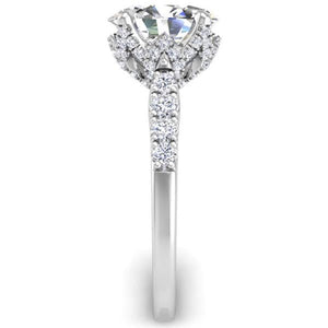 Ben Garelick Astra Galactic Head Diamond Engagement Ring