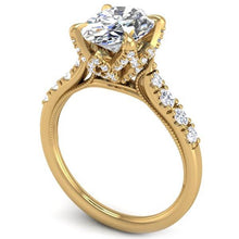 Load image into Gallery viewer, Ben Garelick Astra Galactic Head Diamond Engagement Ring
