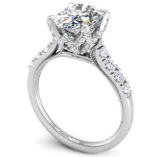 Load image into Gallery viewer, Ben Garelick Astra Galactic Head Diamond Engagement Ring
