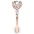Load image into Gallery viewer, Ben Garelick Astra Galactic Head Round Diamond Engagement Ring
