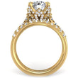 Load image into Gallery viewer, Ben Garelick Astra Galactic Head Round Diamond Engagement Ring
