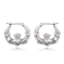 Load image into Gallery viewer, Ben Garelick Claddagh Hoop Earrings
