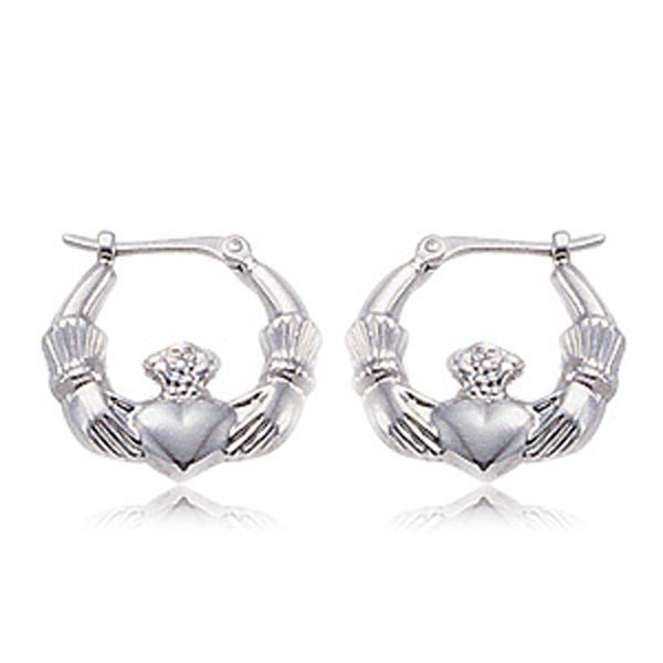 Ben Garelick Claddagh Hoop Earrings