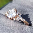 Load image into Gallery viewer, Ben Garelick Compass Set Princess Cut Starlight Engagement Ring
