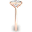 Load image into Gallery viewer, Ben Garelick Princess Cut Compass Set Moonglow Diamond Engagement Ring
