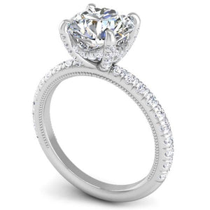 Ben Garelick Round Cut Orion Diamond Engagement Ring