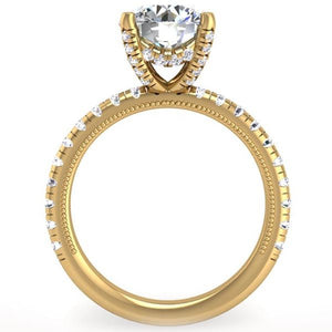Ben Garelick Round Cut Orion Diamond Engagement Ring
