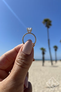 Ben Garelick Round Cut Orion Diamond Engagement Ring