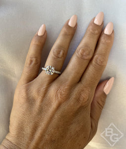 Ben Garelick Round Cut Orion Diamond Engagement Ring
