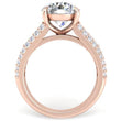 Load image into Gallery viewer, BGLG Mini-Montauk Round &amp; Baguette Lab-Grown Diamond Engagement Ring
