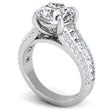 Load image into Gallery viewer, BGLG Mini-Montauk Round &amp; Baguette Lab-Grown Diamond Engagement Ring
