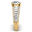 Load image into Gallery viewer, BGLG Mini-Montauk Round &amp; Baguette Lab-Grown Diamond Engagement Ring
