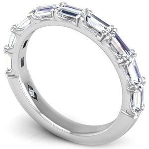 BGLG Nolita 0.55 Carat Baguette Cut Lab-Grown Diamond Wedding Band