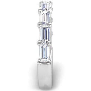 BGLG Nolita 0.55 Carat Baguette Cut Lab-Grown Diamond Wedding Band