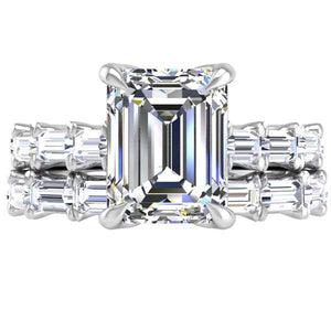BGLG Nolita 0.55 Carat Baguette Cut Lab-Grown Diamond Wedding Band