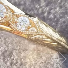 Load image into Gallery viewer, Gabriel Amavida Chelsea Gold Oval Cut Diamond Engagement Ring
