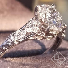 Load image into Gallery viewer, Gabriel &amp; Co. &quot;Chelsea&quot; Oval Cut Diamond Engagement Ring
