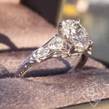 Load image into Gallery viewer, Gabriel &amp; Co. &quot;Chelsea&quot; Oval Cut Diamond Engagement Ring
