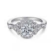 Load image into Gallery viewer, Gabriel &amp; Co. &quot;Columbus&quot; Art Deco Style Halo Diamond Engagement Ring
