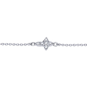 Gabriel & Co. Diamond Cross Tennis Bracelet