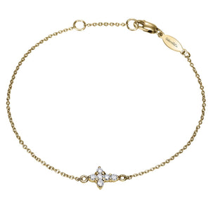 Gabriel & Co. Diamond Cross Tennis Bracelet
