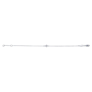 Gabriel & Co. Diamond Cross Tennis Bracelet
