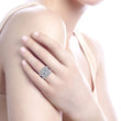Load image into Gallery viewer, Gabriel &amp; Co. &quot;Naples&quot; Halo Diamond Engagement Ring
