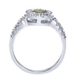 Load image into Gallery viewer, Gabriel &amp; Co. Round Cut Gemstone &amp; Diamond Halo Fashion Ring
