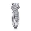 Load image into Gallery viewer, Gabriel &amp; Co. &quot;Zaira&quot; Bypass Twist Diamond Engagement Ring
