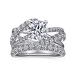 Load image into Gallery viewer, Gabriel &amp; Co. &quot;Zaira&quot; Bypass Twist Diamond Engagement Ring
