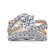 Load image into Gallery viewer, Gabriel &amp; Co. &quot;Zaira&quot; Bypass Twist Diamond Engagement Ring
