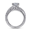 Load image into Gallery viewer, Gabriel &amp; Co. &quot;Zaira&quot; Bypass Twist Diamond Engagement Ring
